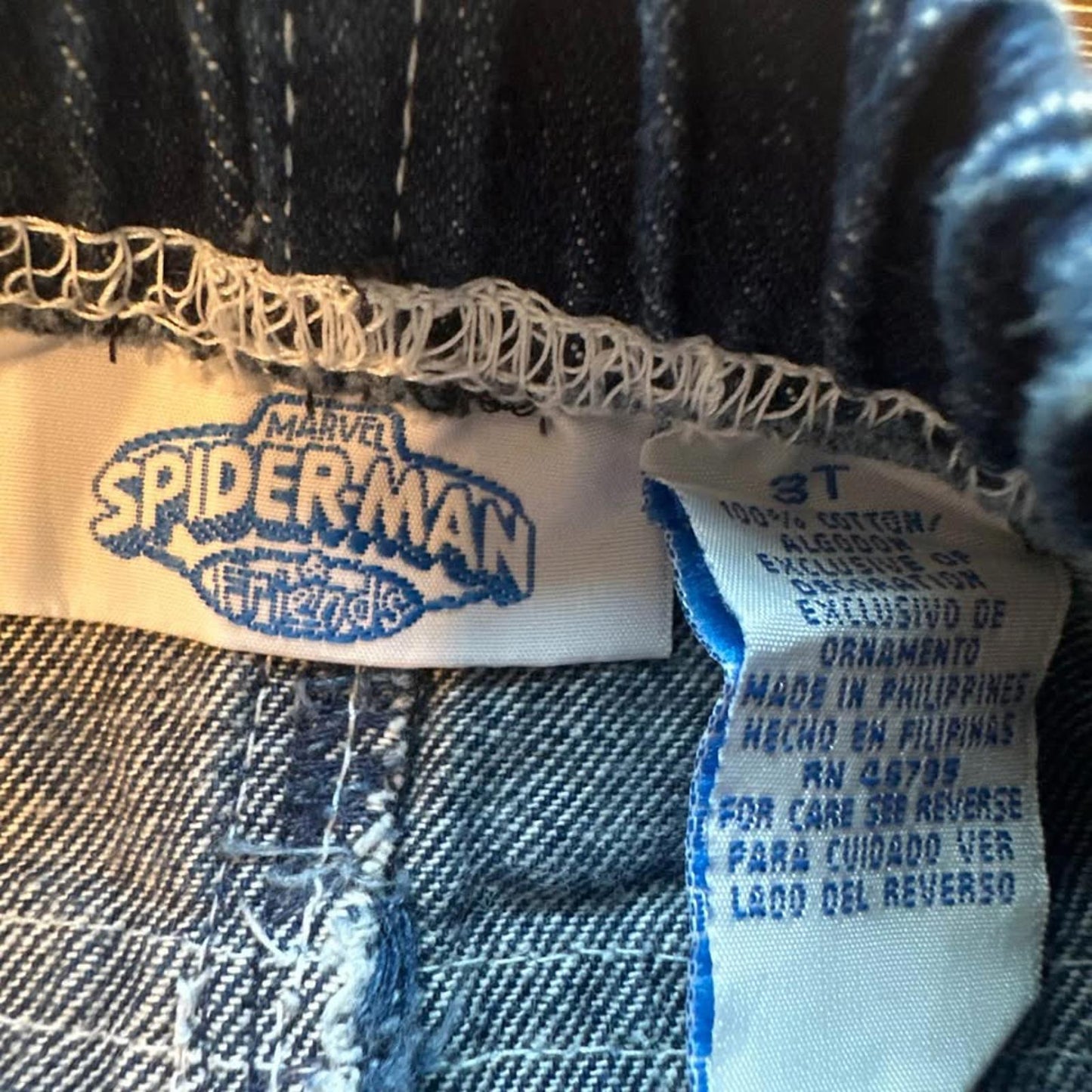 Spider-Man & Friends toddler jeans size 3T