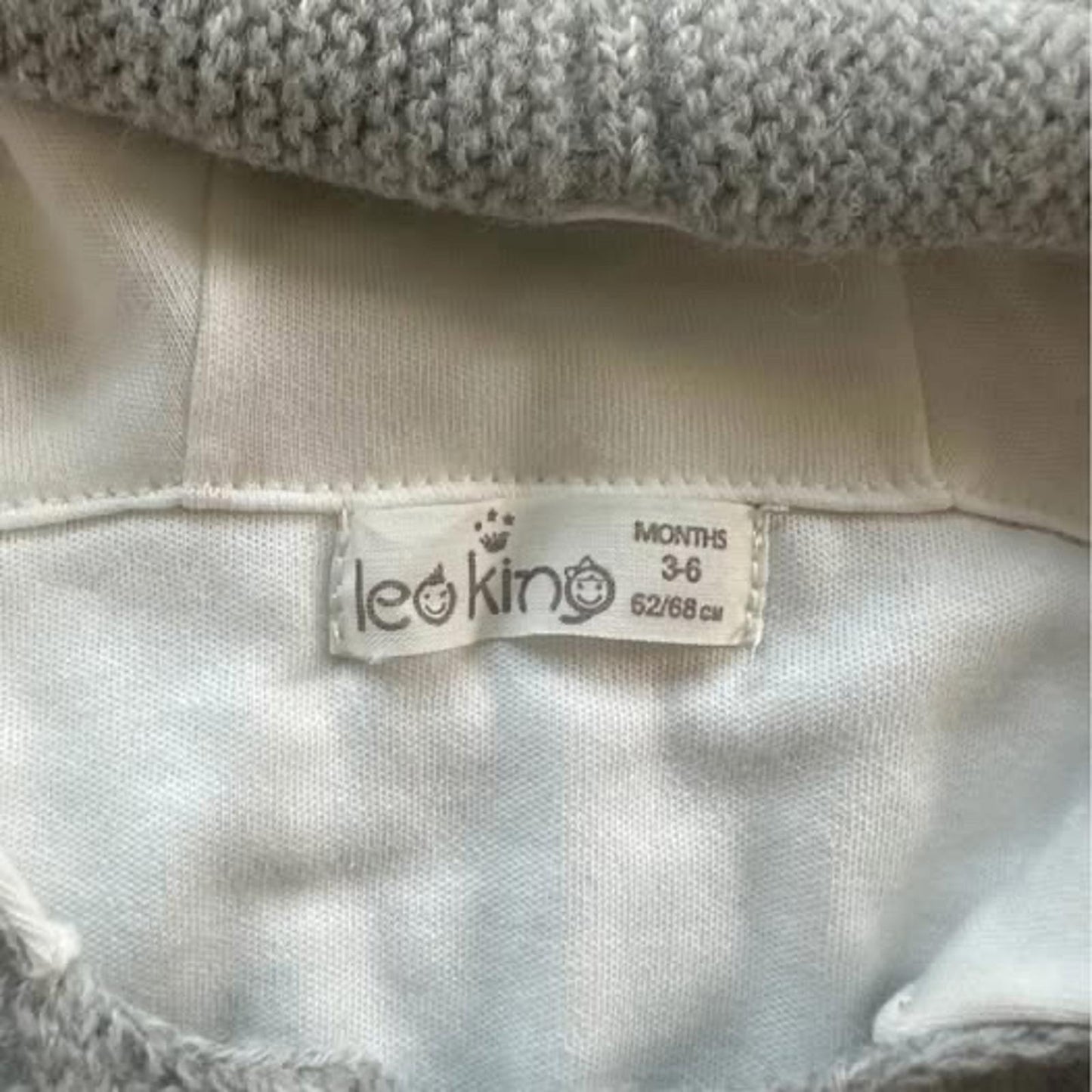 Merino wool blend baby outfit size 3-6 months