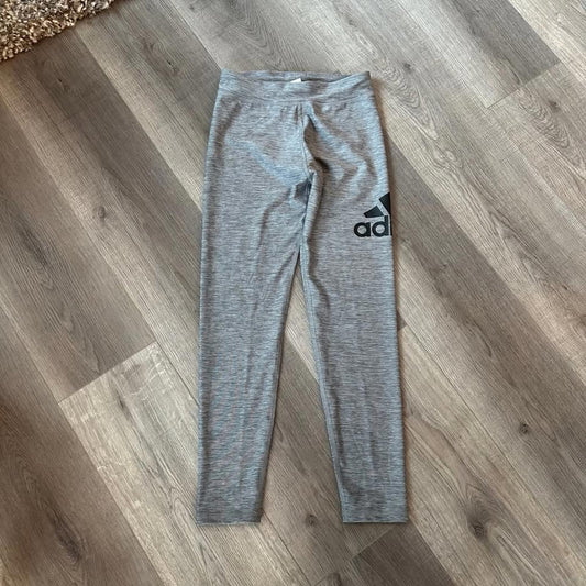 Adidas kids grey leggings size M(10/12)