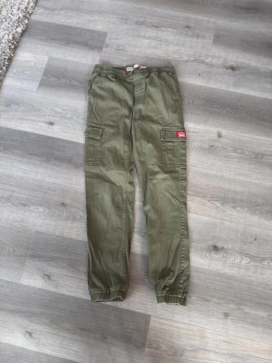 Levi's kids green cargo joggers size 16