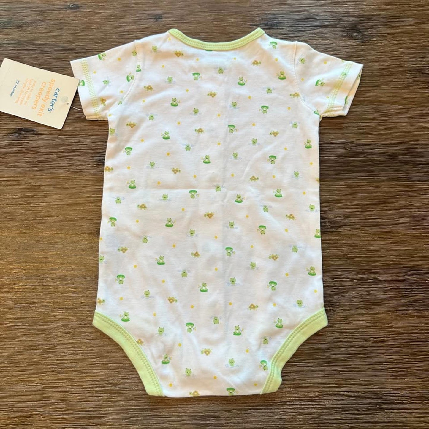 NWT Set of 2 baby gender neutral onesies bodysuits  size 12 months