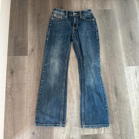 Rock & Roll denim boys kids regular boot cut jeans size 12