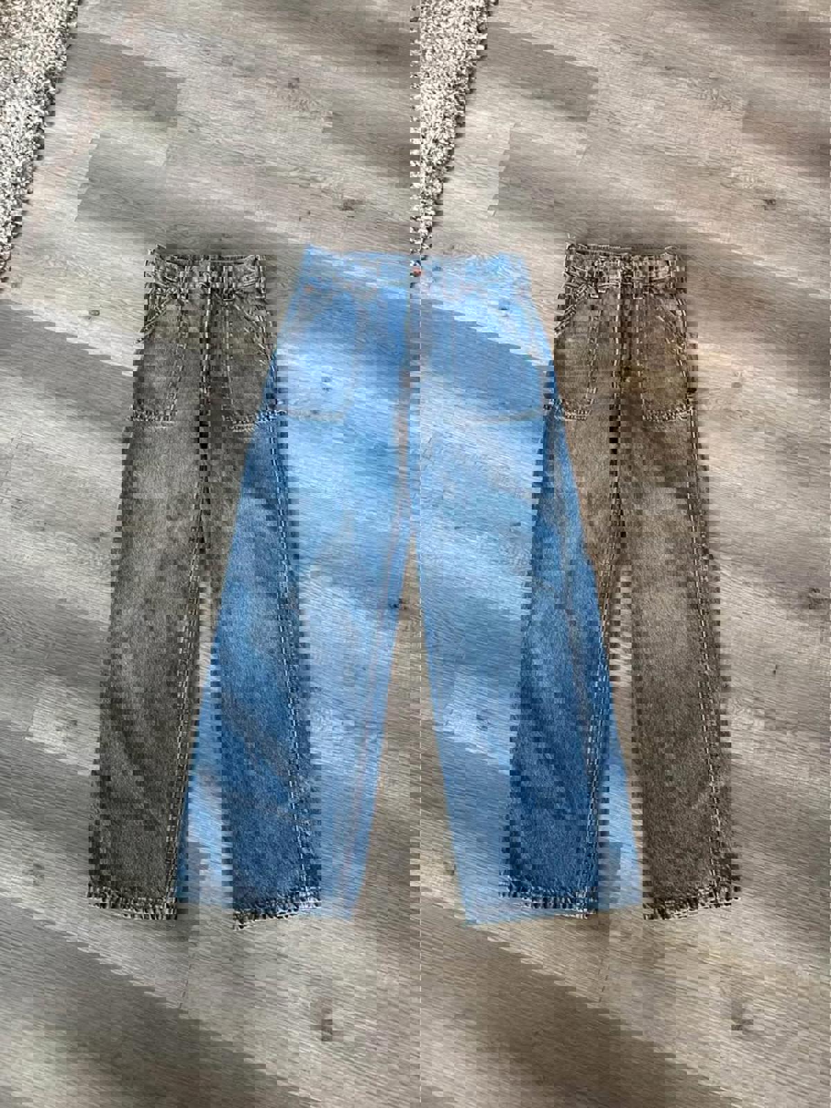 Gap teen loose baggy carpenter style jeans size 10