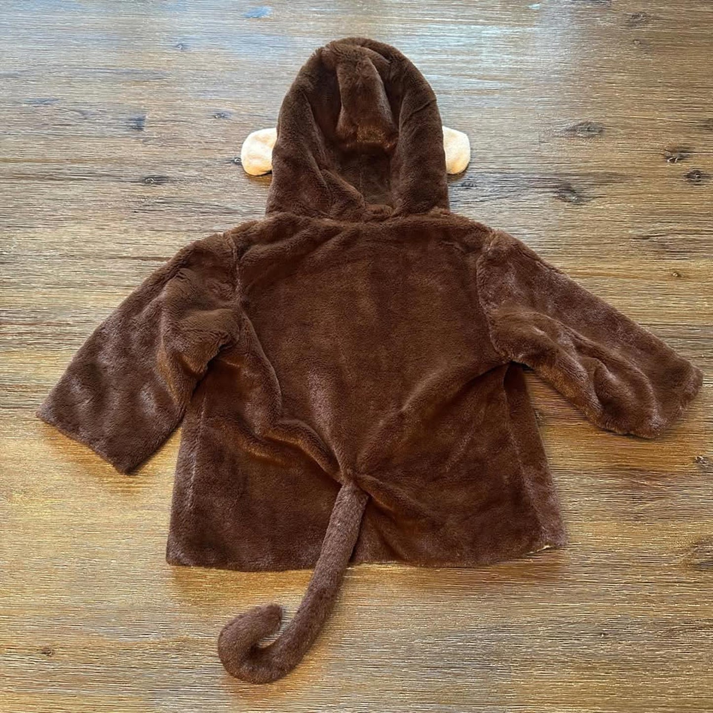 Bearington Baby Monkey Coat with Ears & Tail size 12-24 months