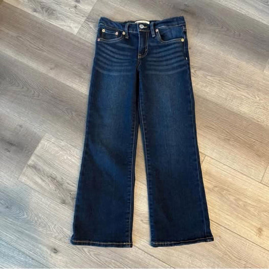 Levi’s kids wide leg blue denim jeans size 8