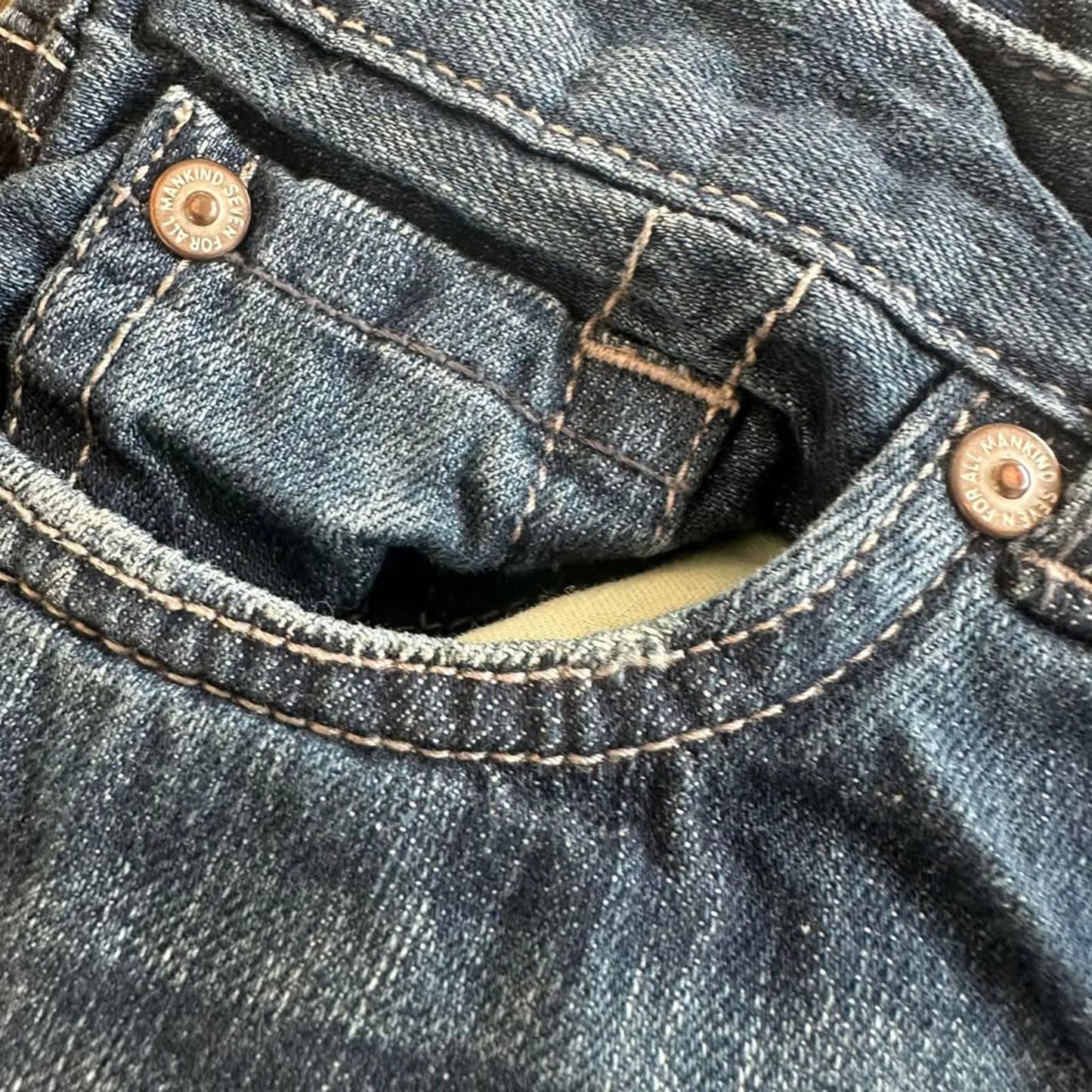 7 for all Mankind boys kids "slimmy" jeans size 8