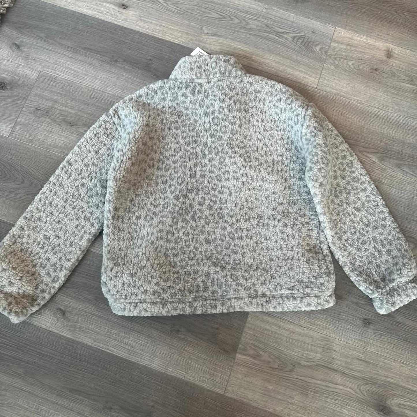 NWT GAP kids fleece sherpa 1/4 zip pullover size XXL(14-16)