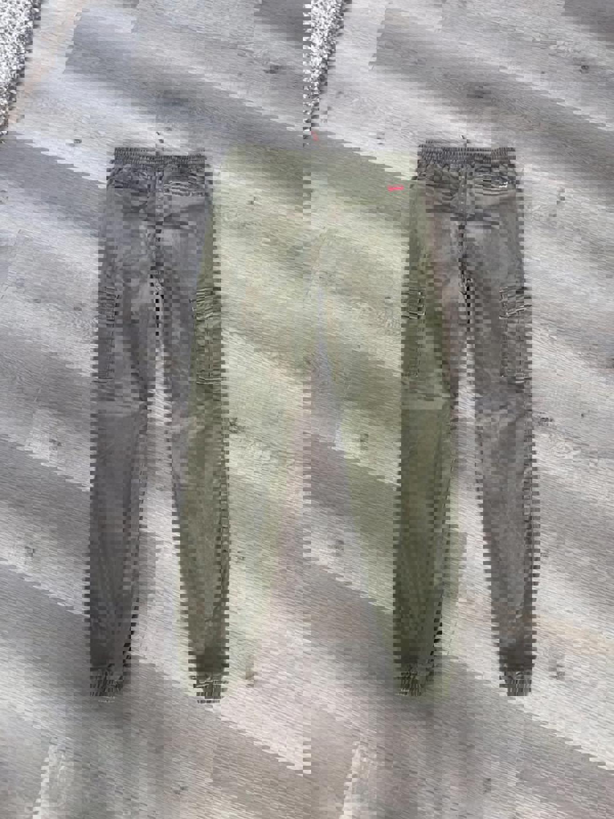 Levi's kids green cargo joggers size 16