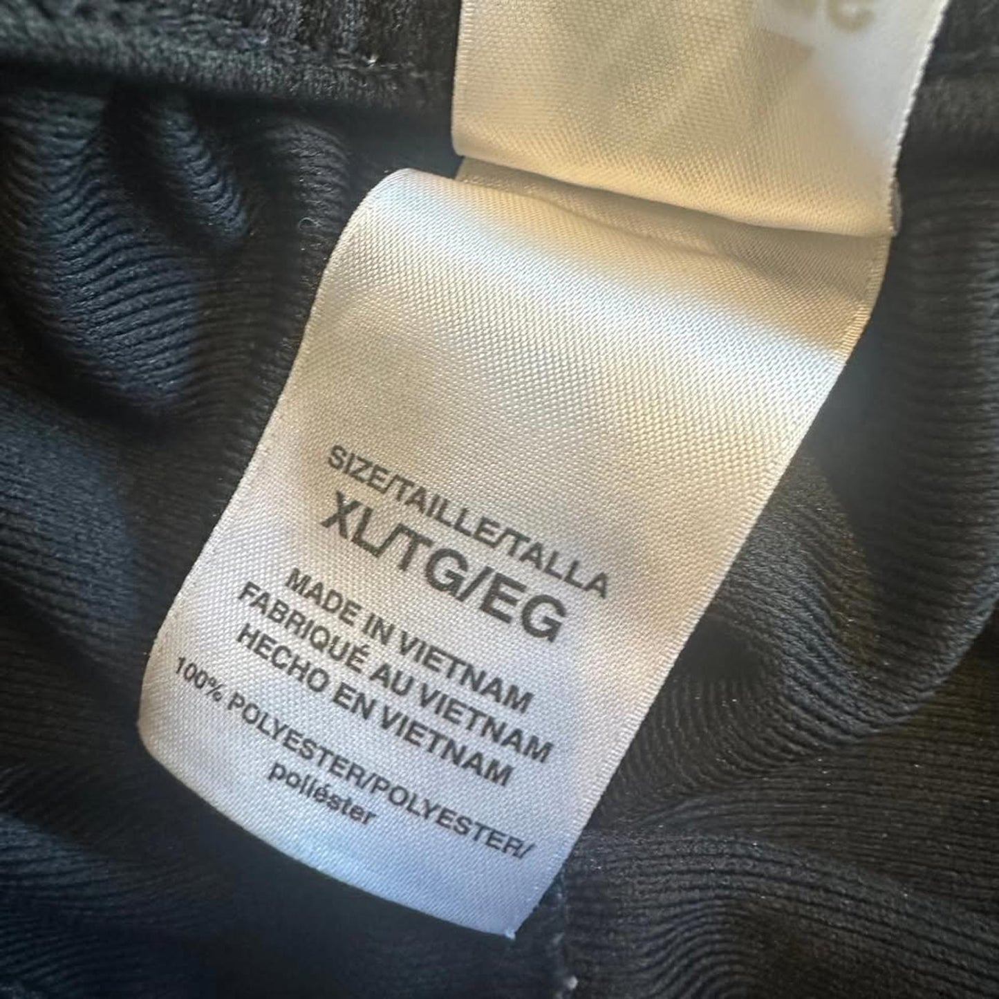 Adidas kids athletic track pants size XL