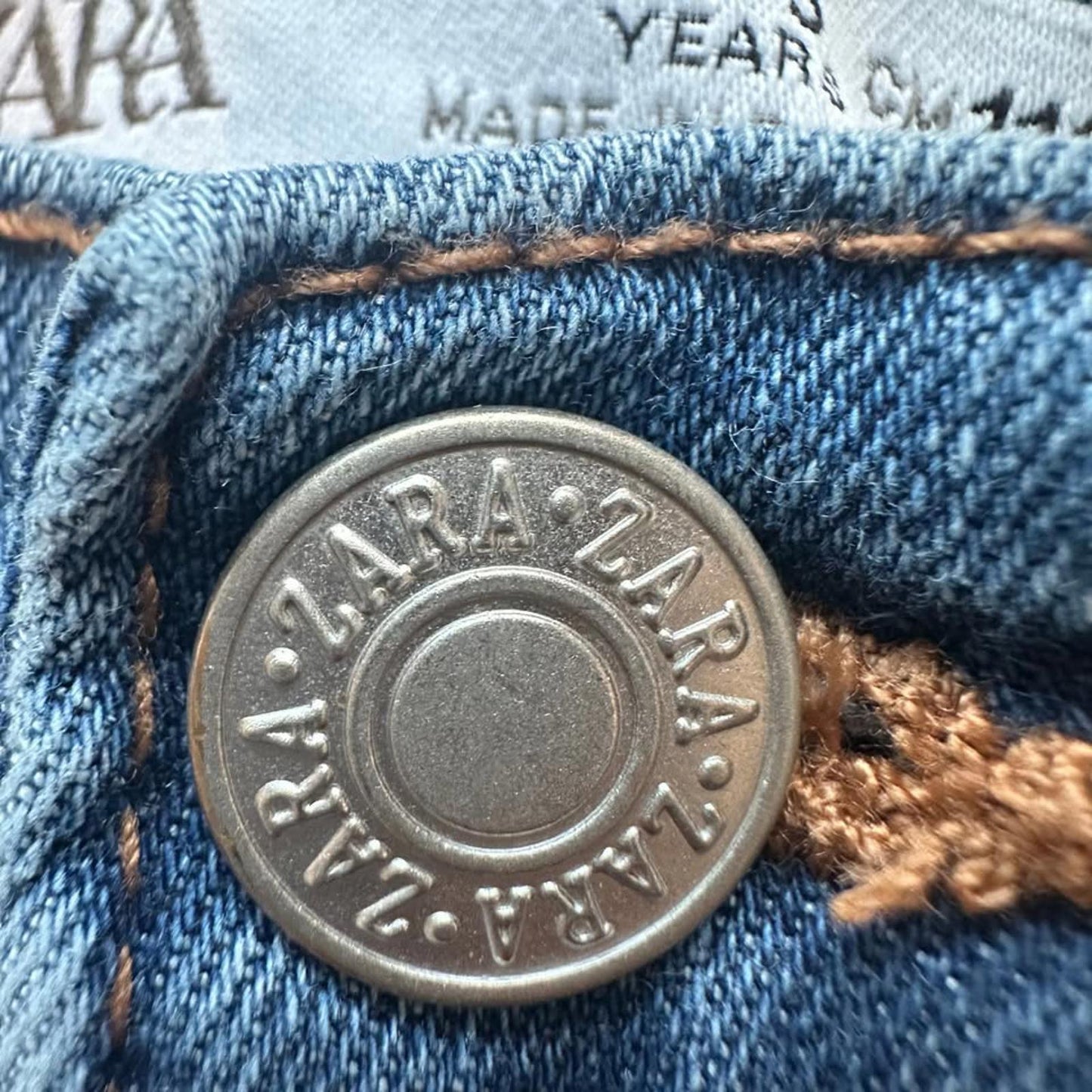 Zara kids denim jeans size 4-5 years