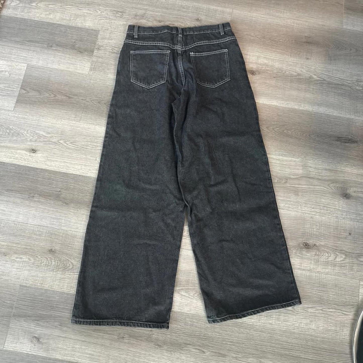 NWT Kids loose baggy super wide leg jeans size 18
