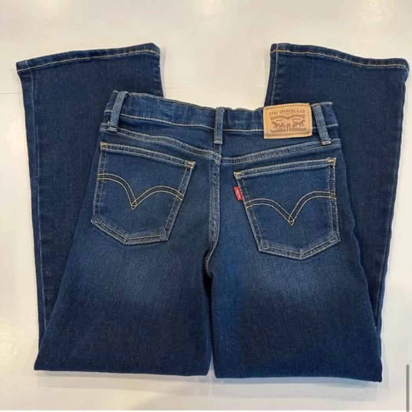 Levi’s kids wide leg blue denim jeans size 8