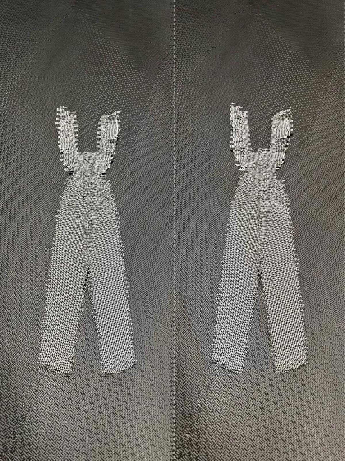 SHEIN baby houndstooth jumpsuit size 6-9 months