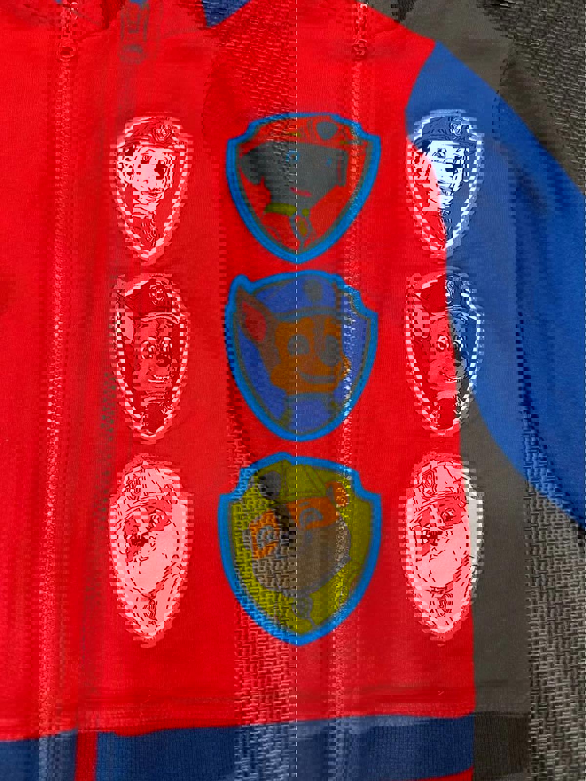Paw Patrol kids zip-up size 4