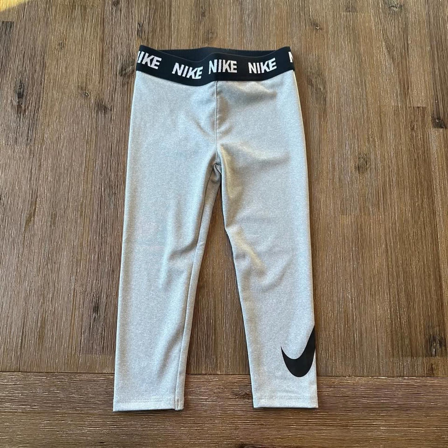 Nike grey dri-fit toddler leggings size 3T