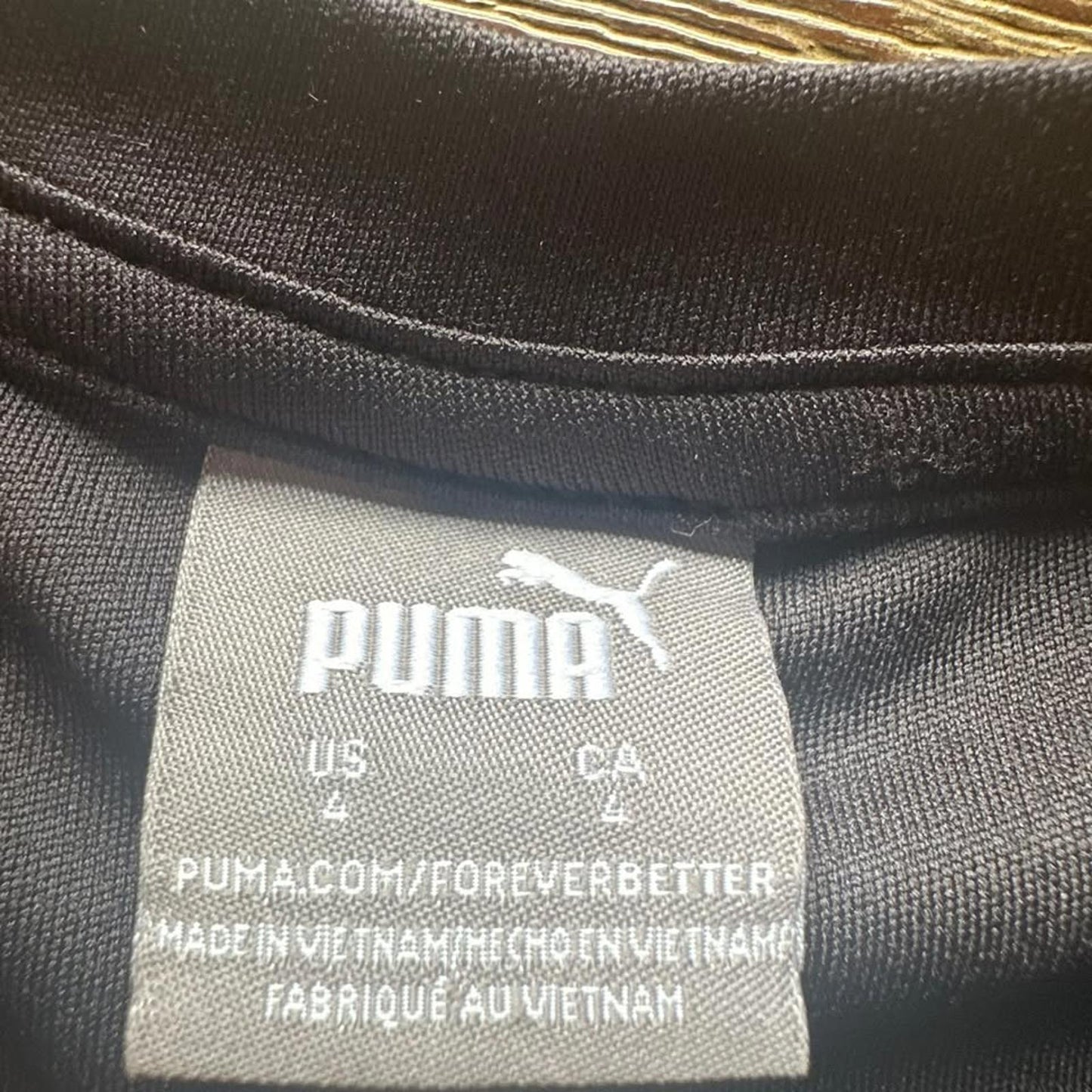 Puma kids shirt/tee size 4