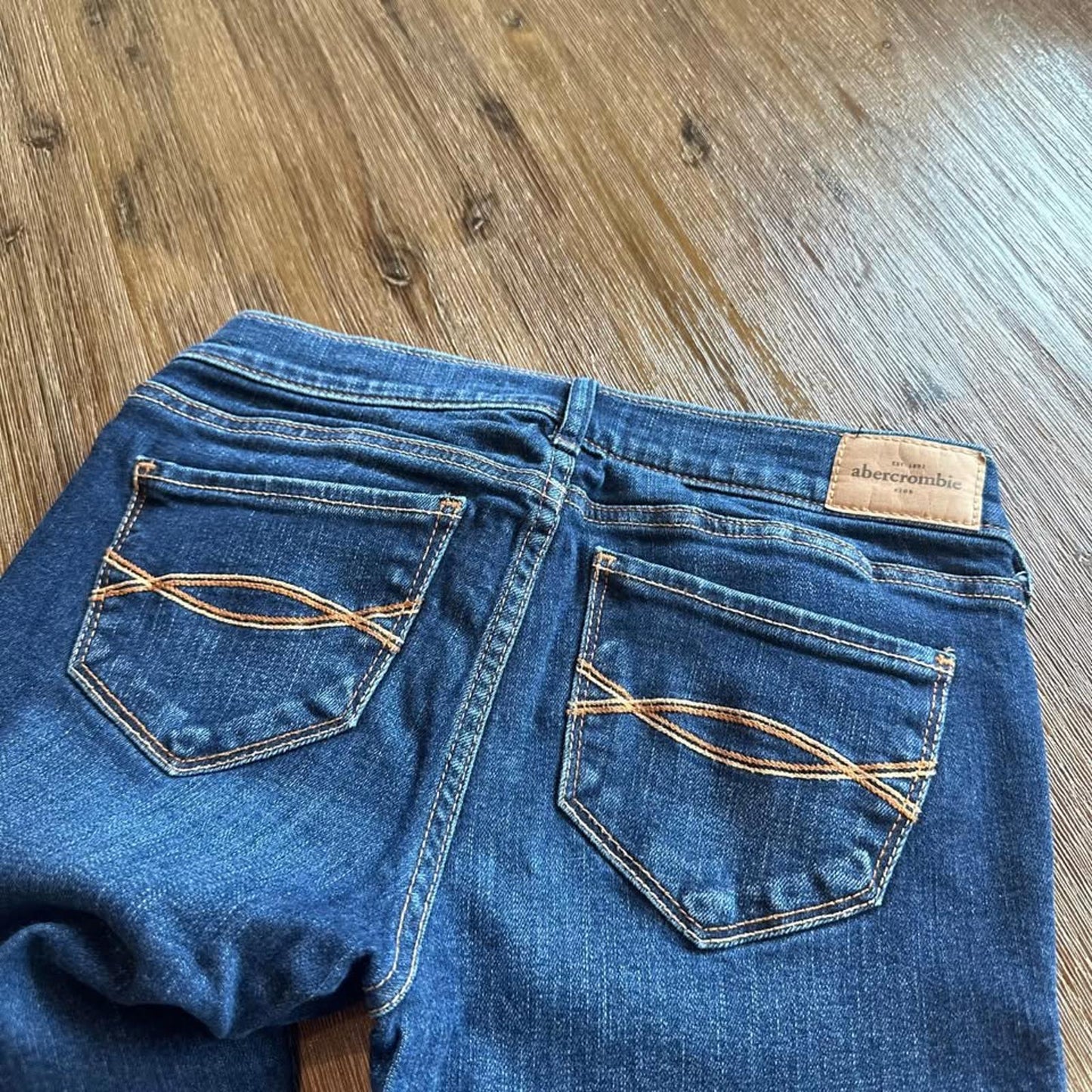 Abercrombie kids blue skinny jeans size 14
