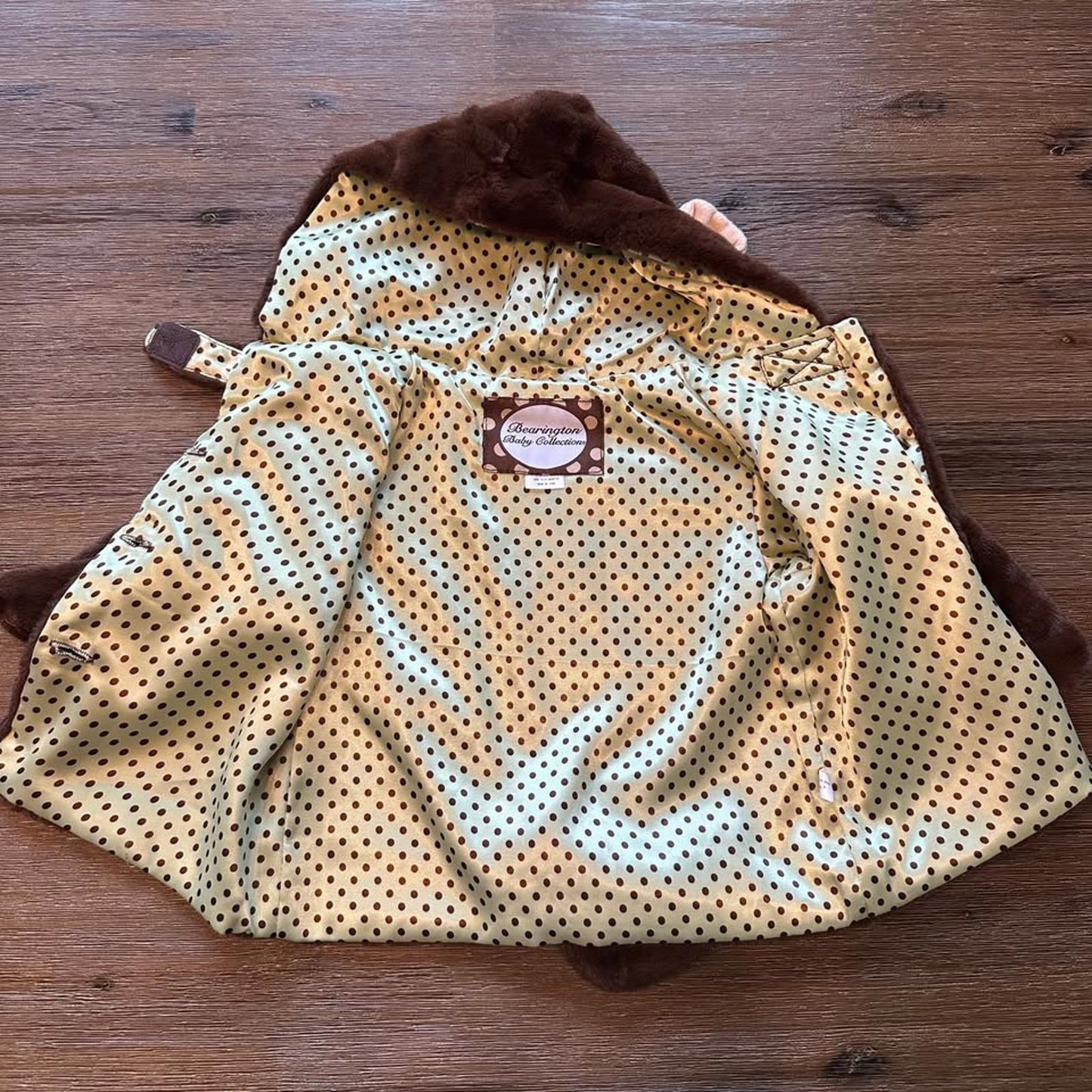 Bearington Baby Monkey Coat with Ears & Tail size 12-24 months