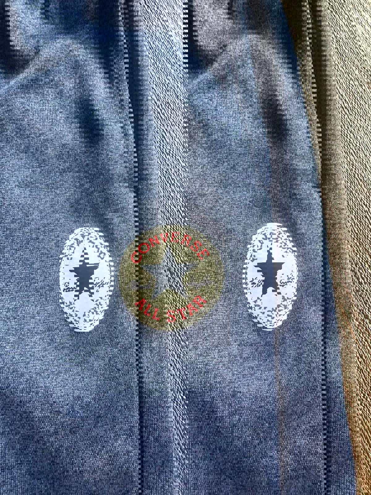 Converse kids blue joggers size M (10-12)