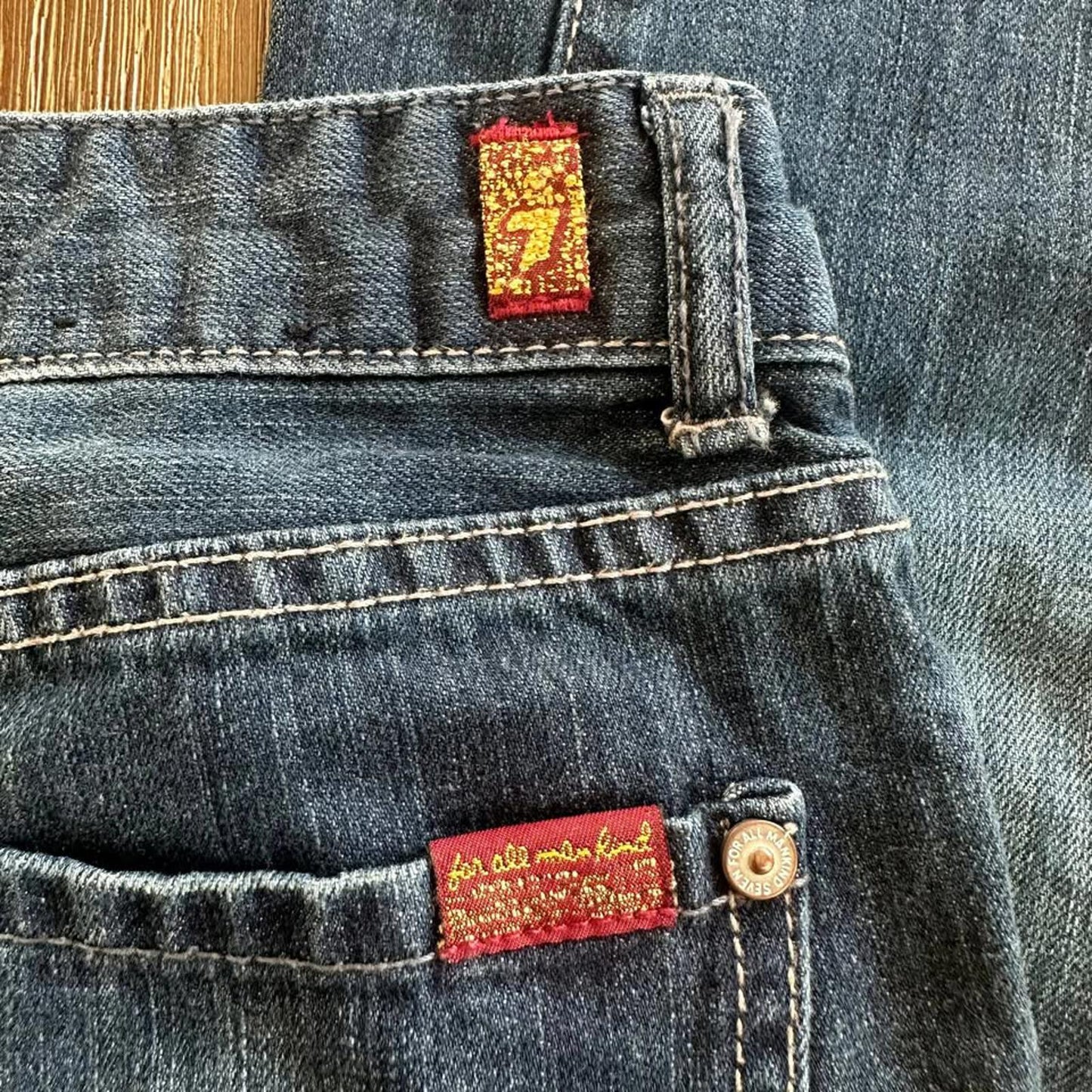 7 for all Mankind boys kids "slimmy" jeans size 8
