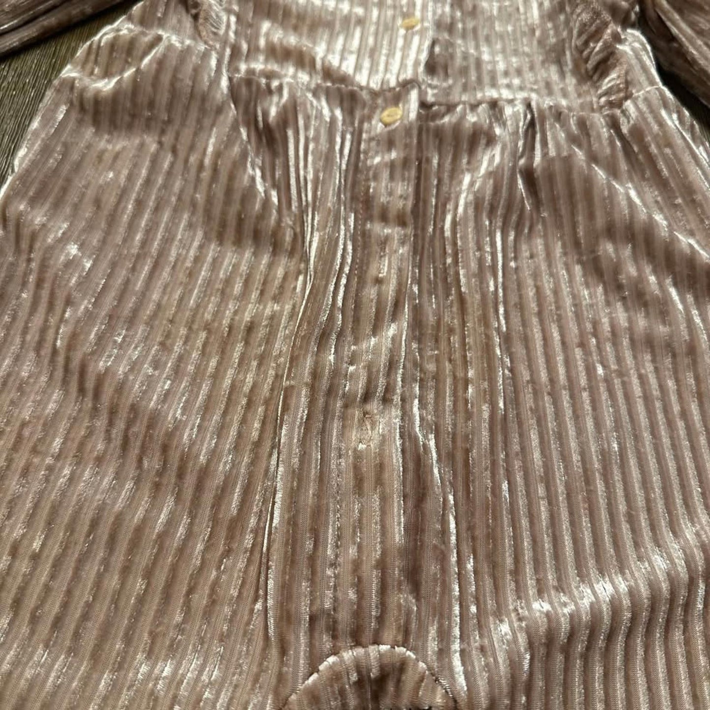 H&M baby velvet jumpsuit size 6 months