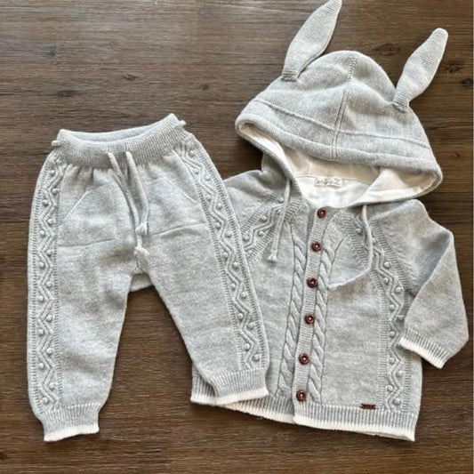 Merino wool blend baby outfit size 3-6 months