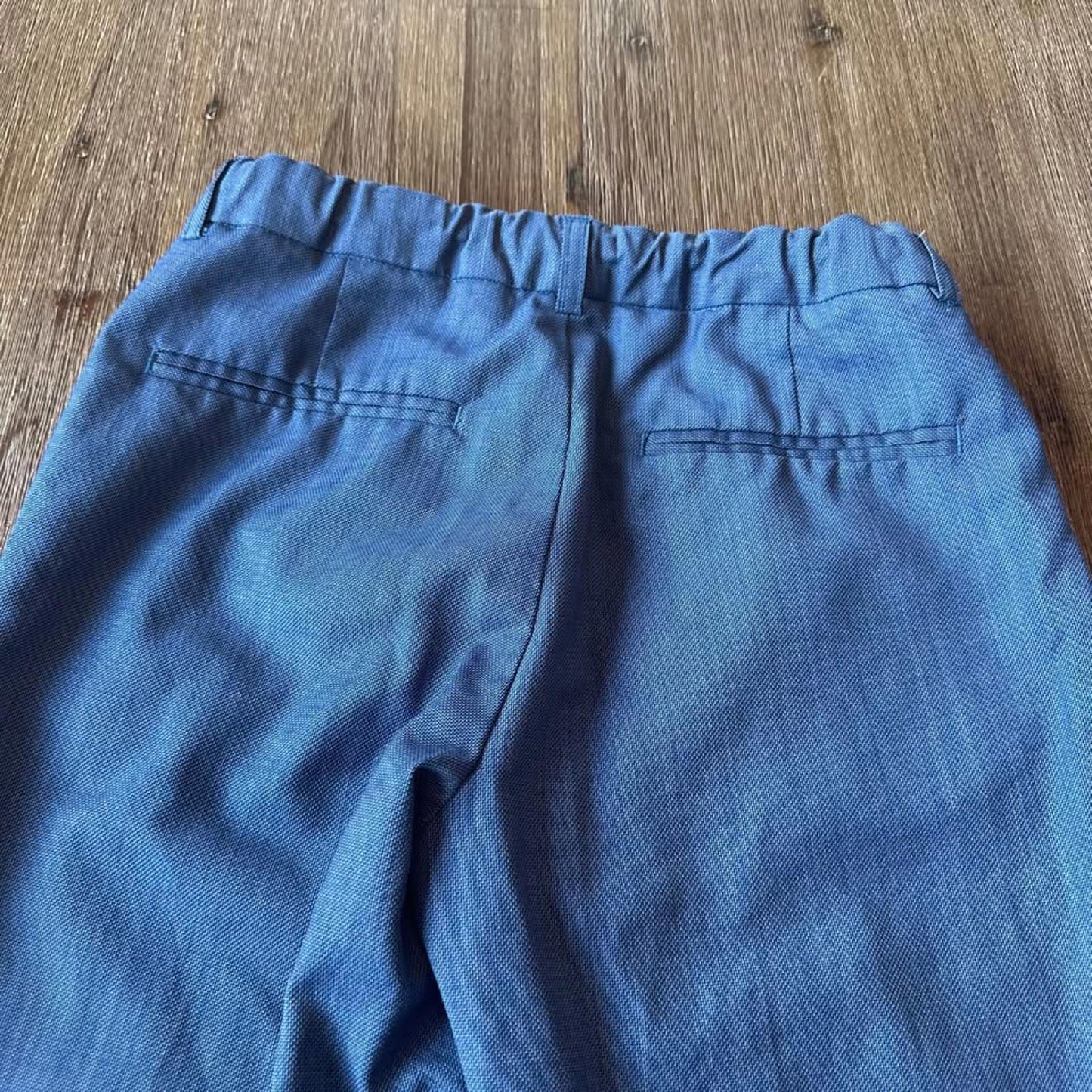 Zara boys 74% wool blue pants size 11-12