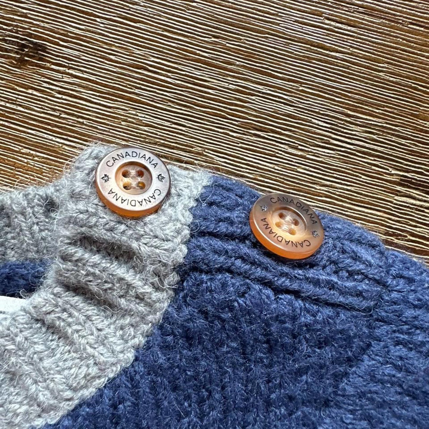NWT Canadiana 5% wool toddler sweater size 2T