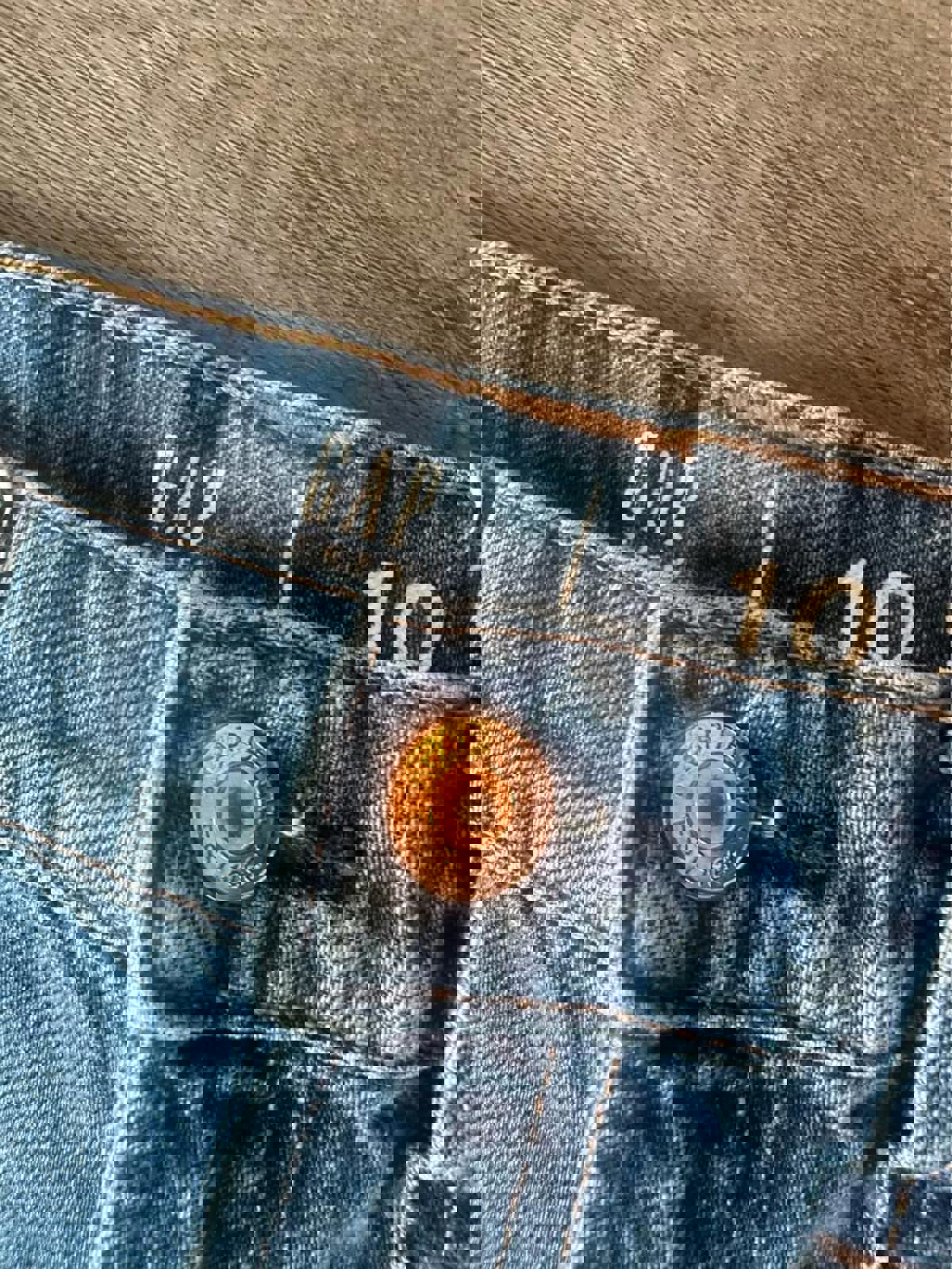 Gap teen loose baggy carpenter style jeans size 10