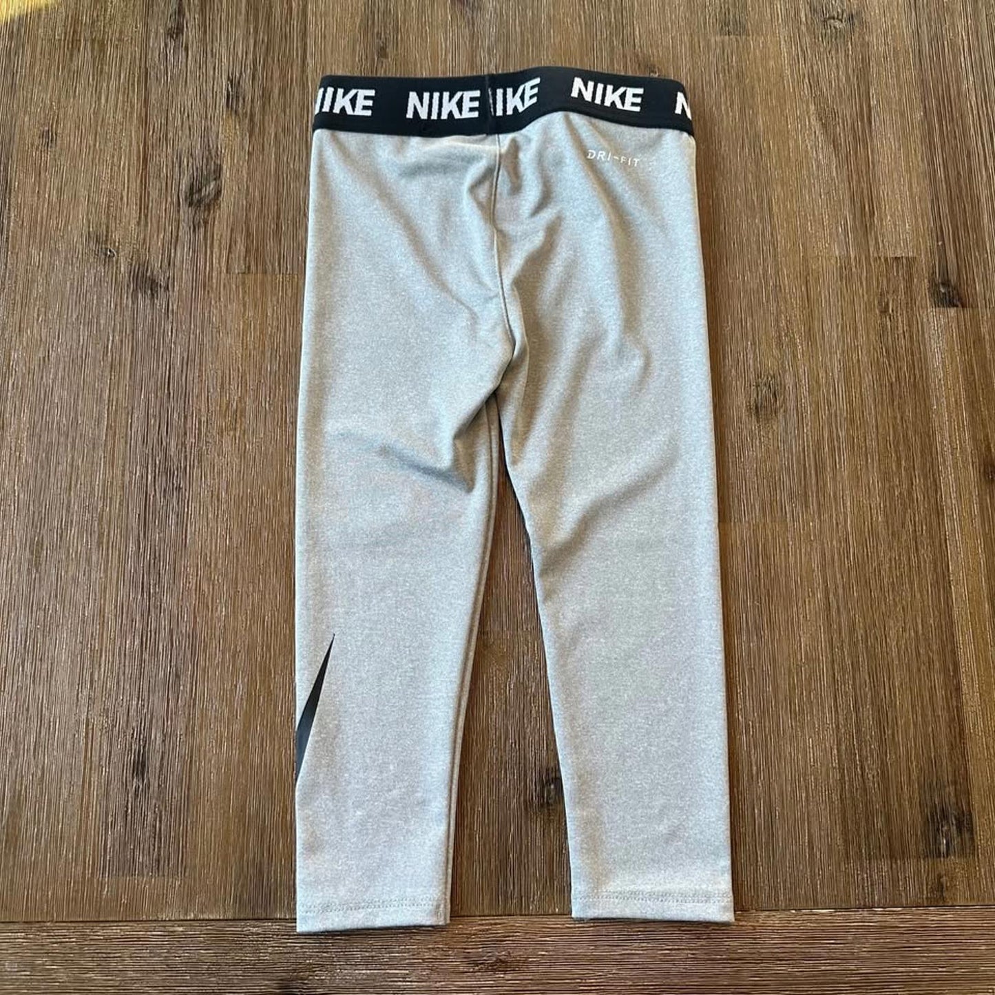 Nike grey dri-fit toddler leggings size 3T