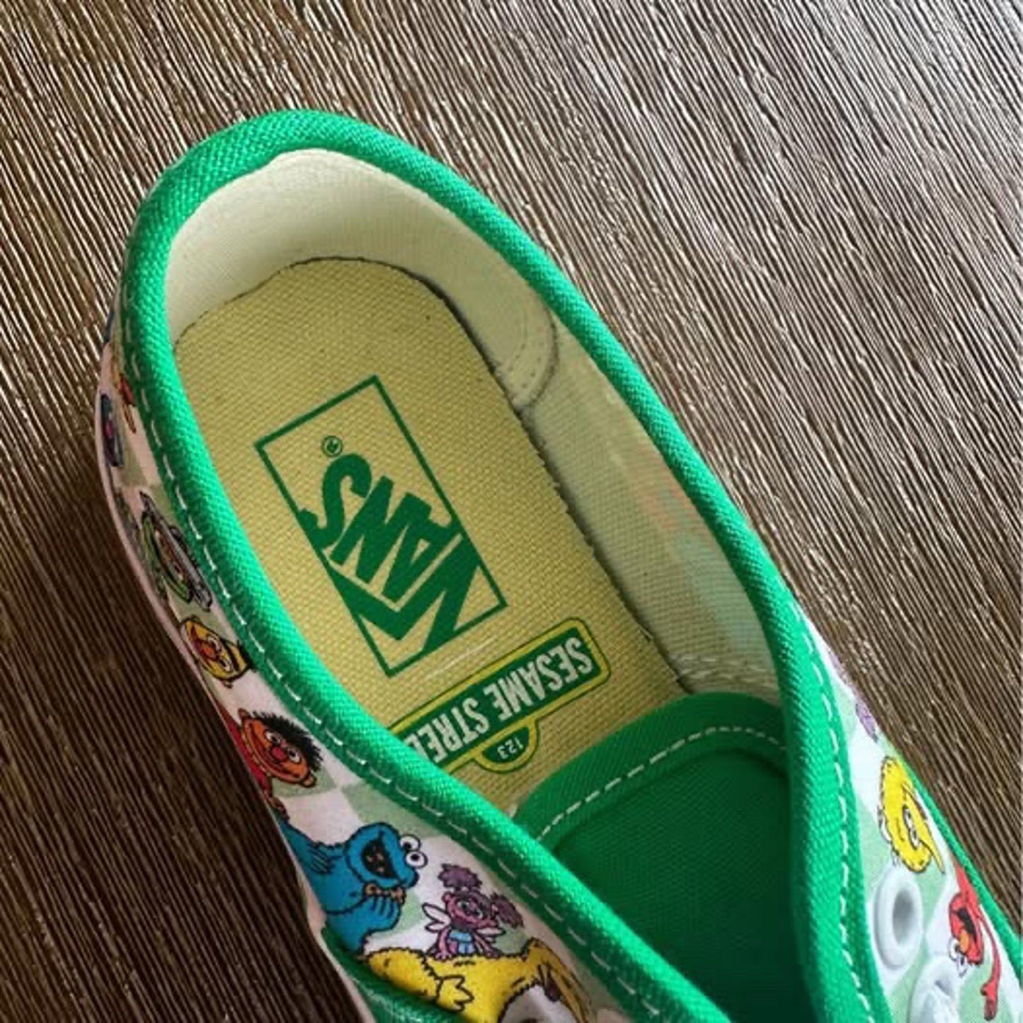 NWT Vans Sesame Street kids shoes size 1.5