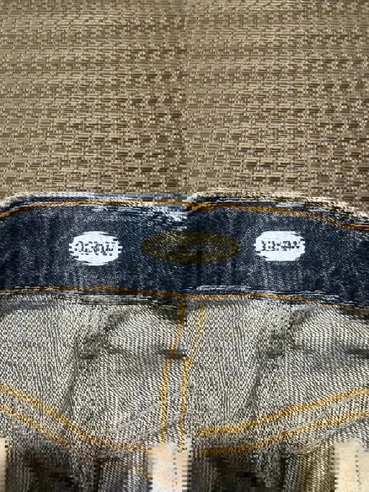 Old Navy girls kids denim shorts with colourful buttons size 10