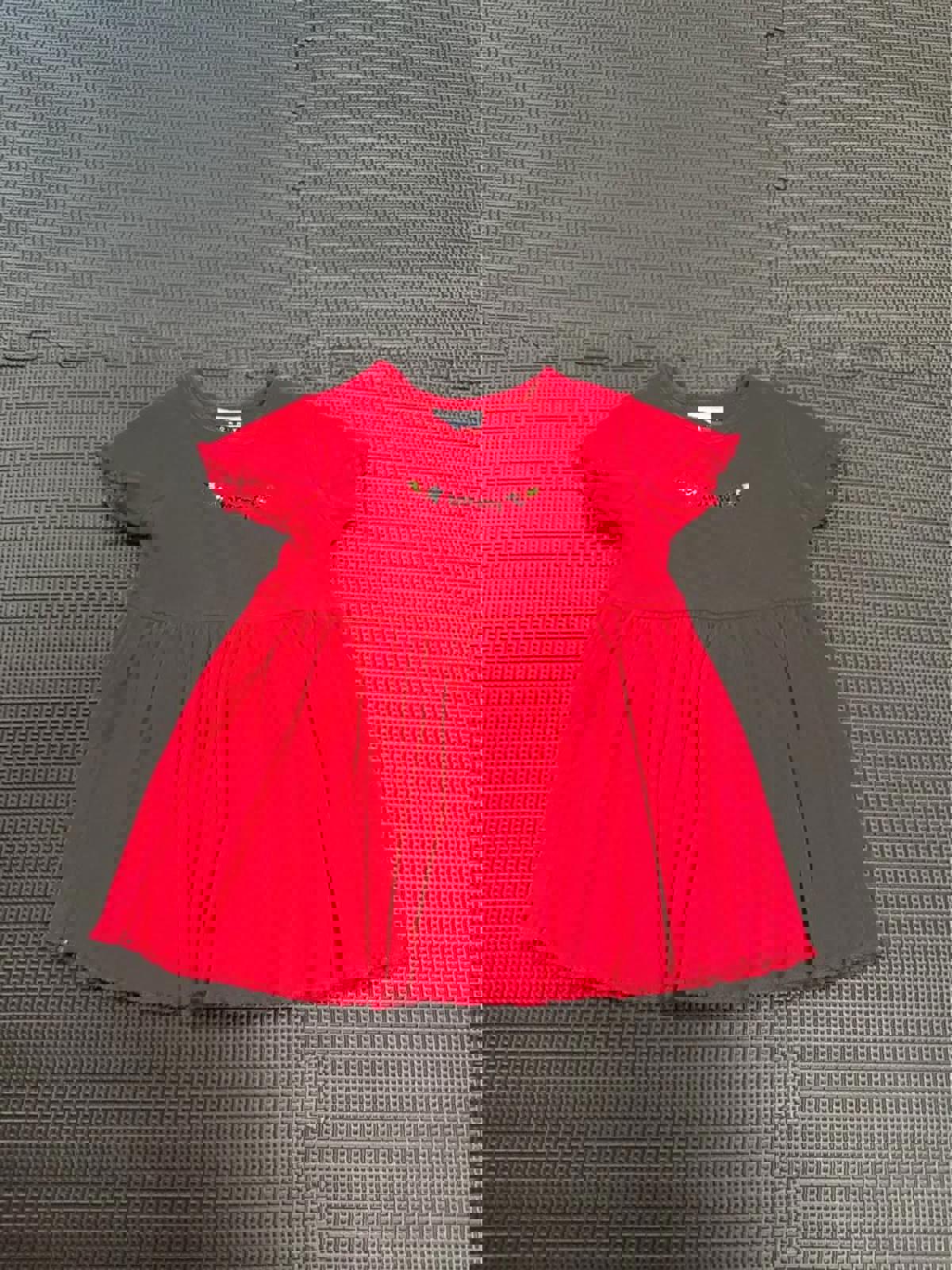 Tommy Hilfiger red baby dress size 3-6 months