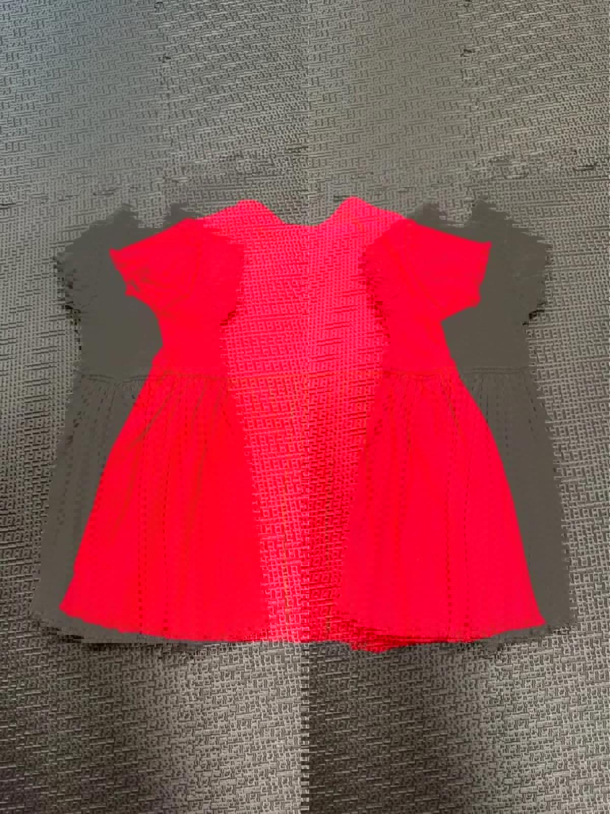 Tommy Hilfiger red baby dress size 3-6 months