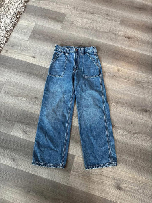 Gap teen loose baggy carpenter style jeans size 10