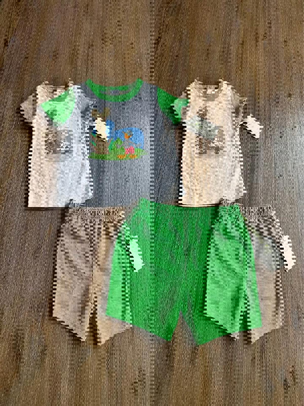 NWT Disney Store Donald Duck baby 2 piece outfit (top + shorts) size 3-6 months