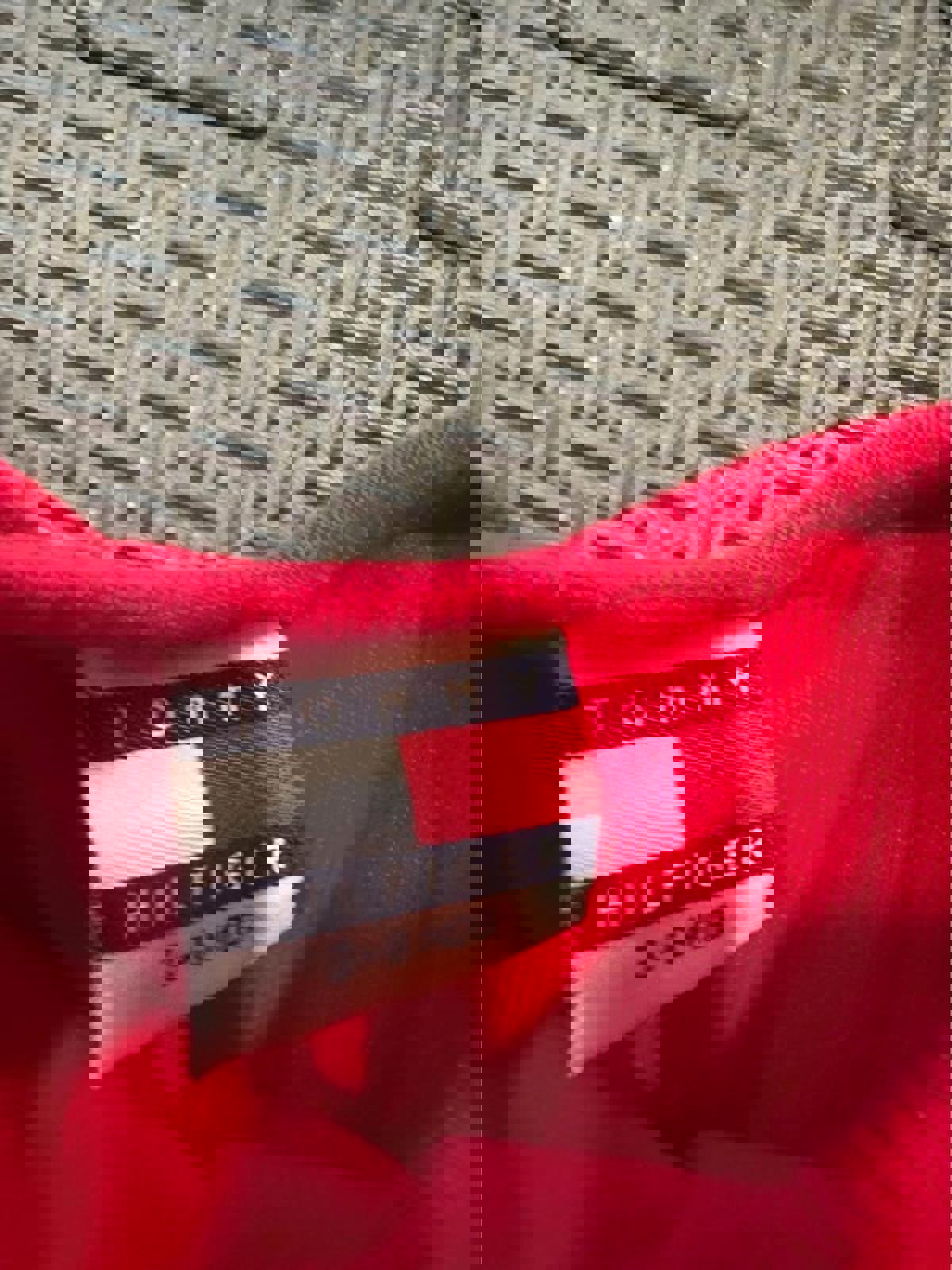 Tommy Hilfiger red baby dress size 3-6 months