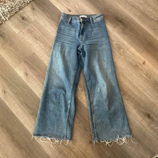Zara kids wide leg jeans size 13-14