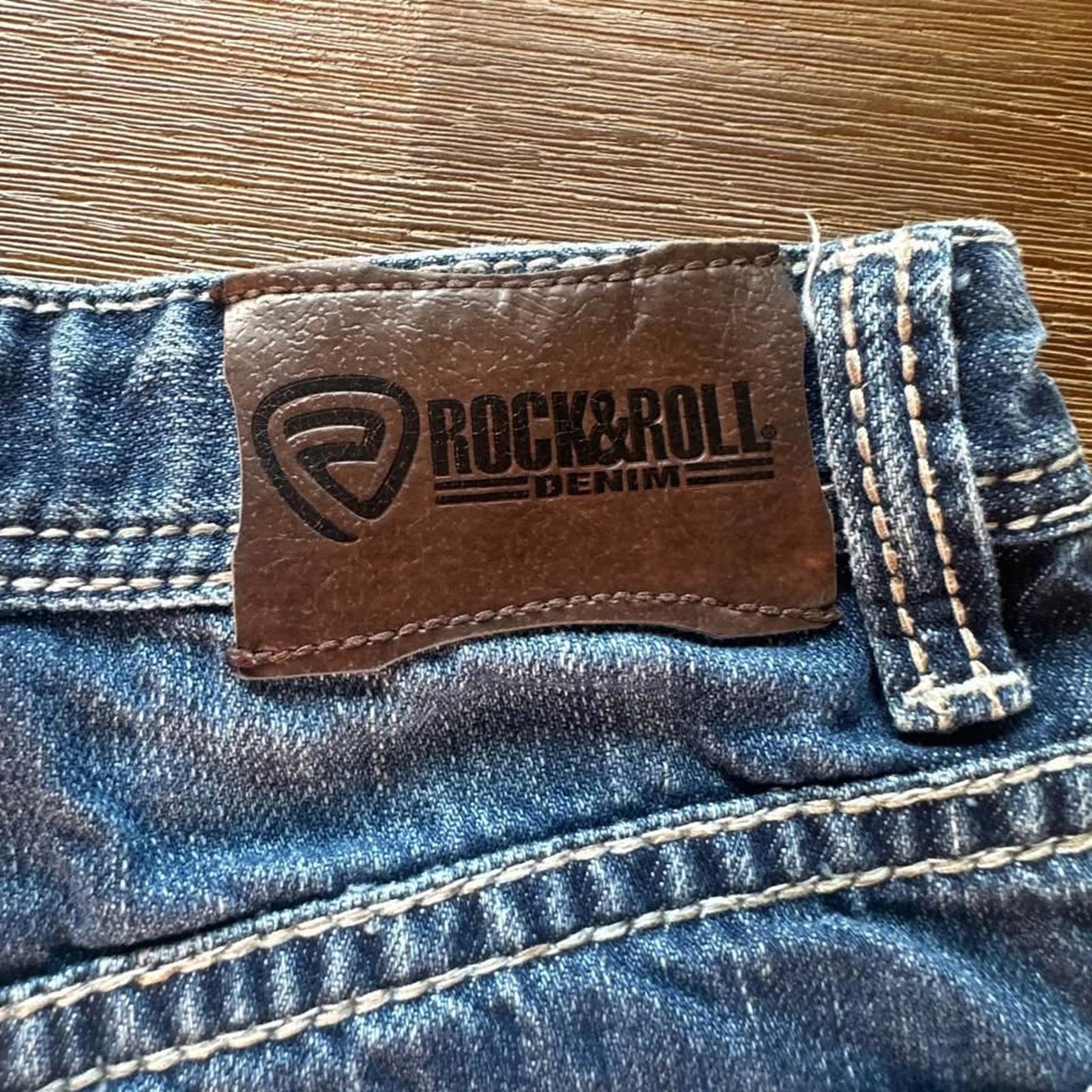 Rock & Roll denim boys kids regular boot cut jeans size 12