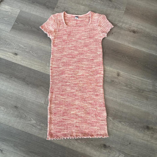 Girls ribbed dress (super stretchy) size XL(14-16)