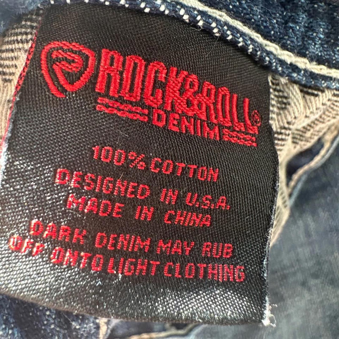 Rock & Roll denim boys kids regular boot cut jeans size 12
