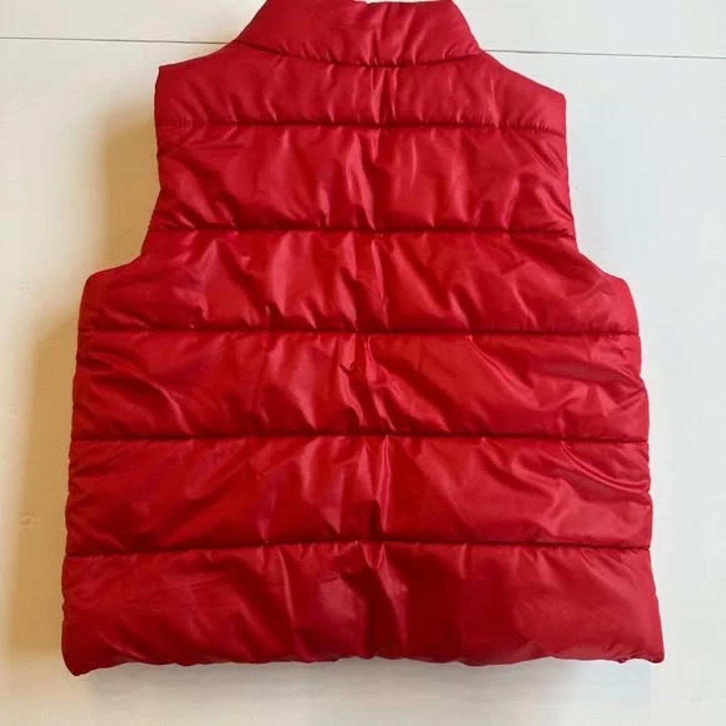 Calvin Klein red puffer vest size 12 months