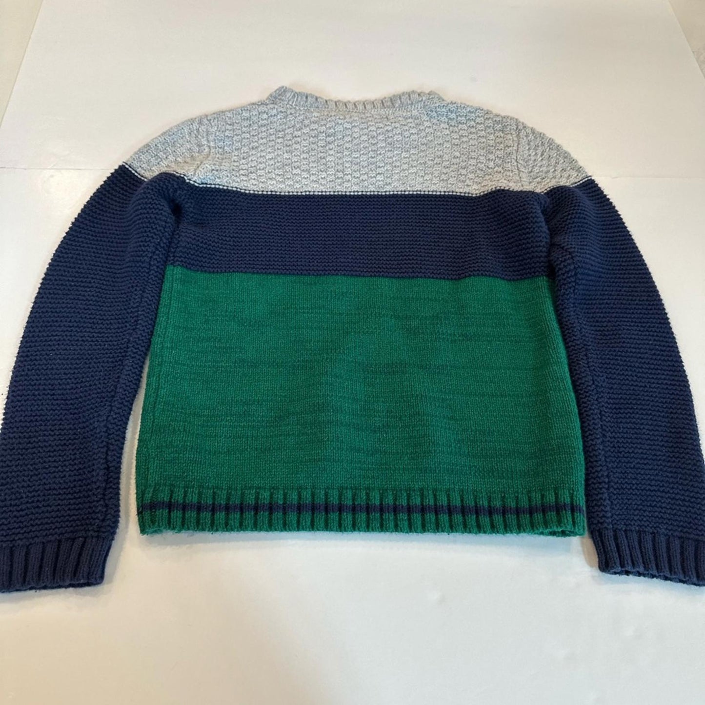 Tommy Bahama Boys Crewneck Knit Colorblock Sweater size M (7/8)