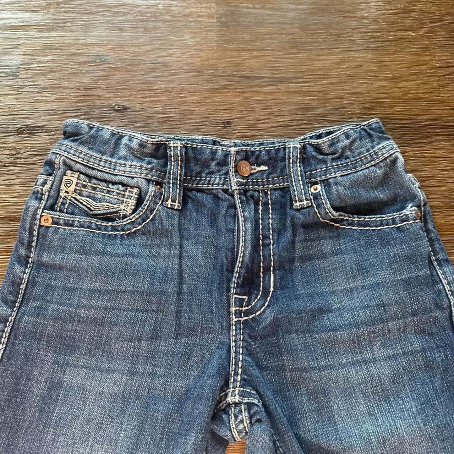Rock & Roll denim boys kids regular boot cut jeans size 12