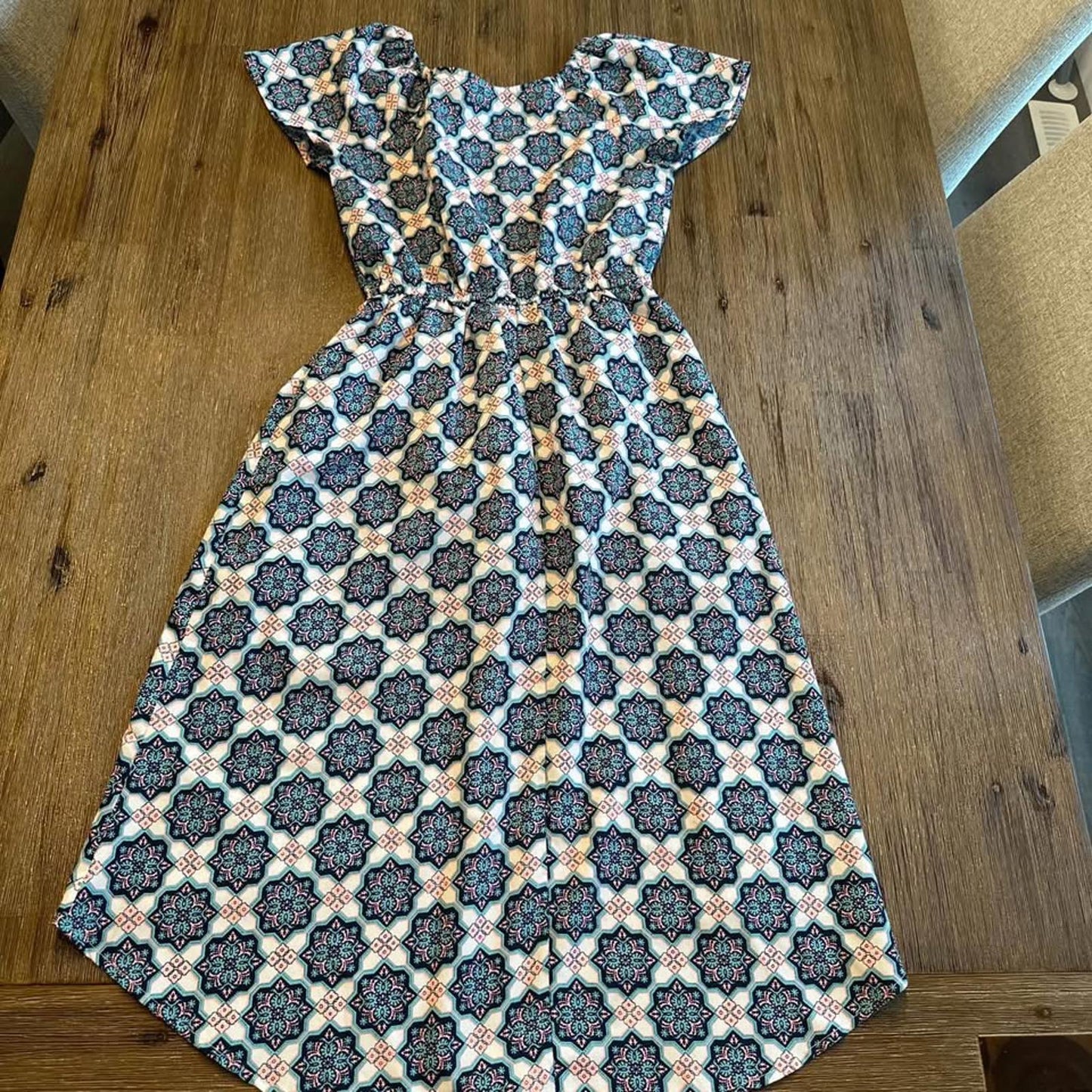 Girls Romper made to look like dress from back size 10