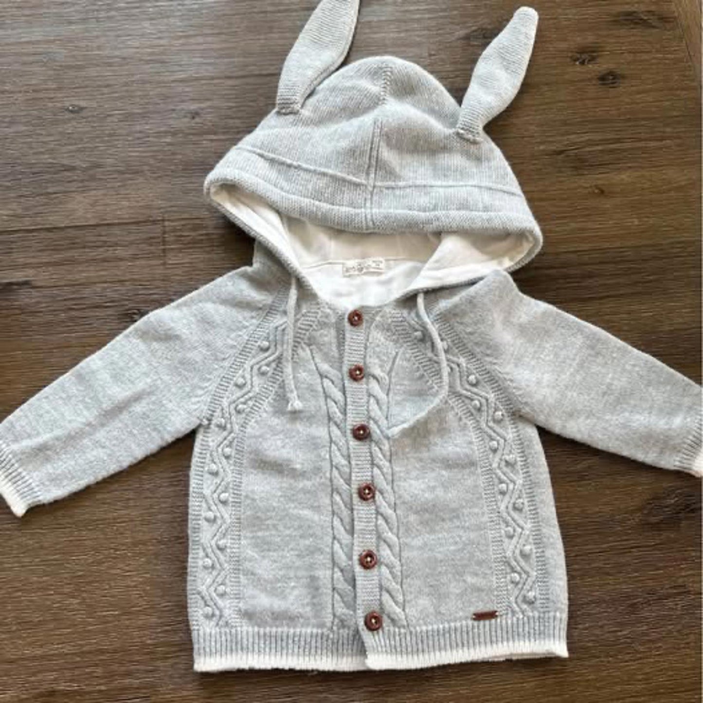 Merino wool blend baby outfit size 3-6 months